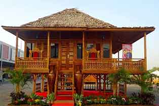 Constructions bungalow maisons bois et gazebos par agentexport en sourcing bali indonesie.