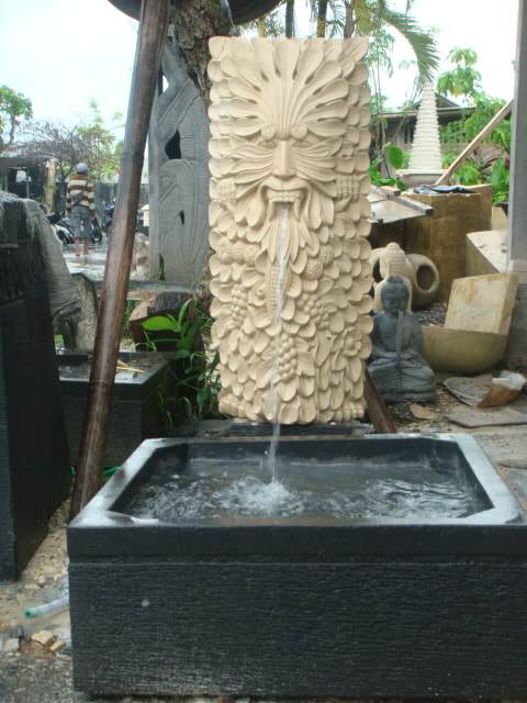 fontaine pierre blanche sourcing bali infonesia